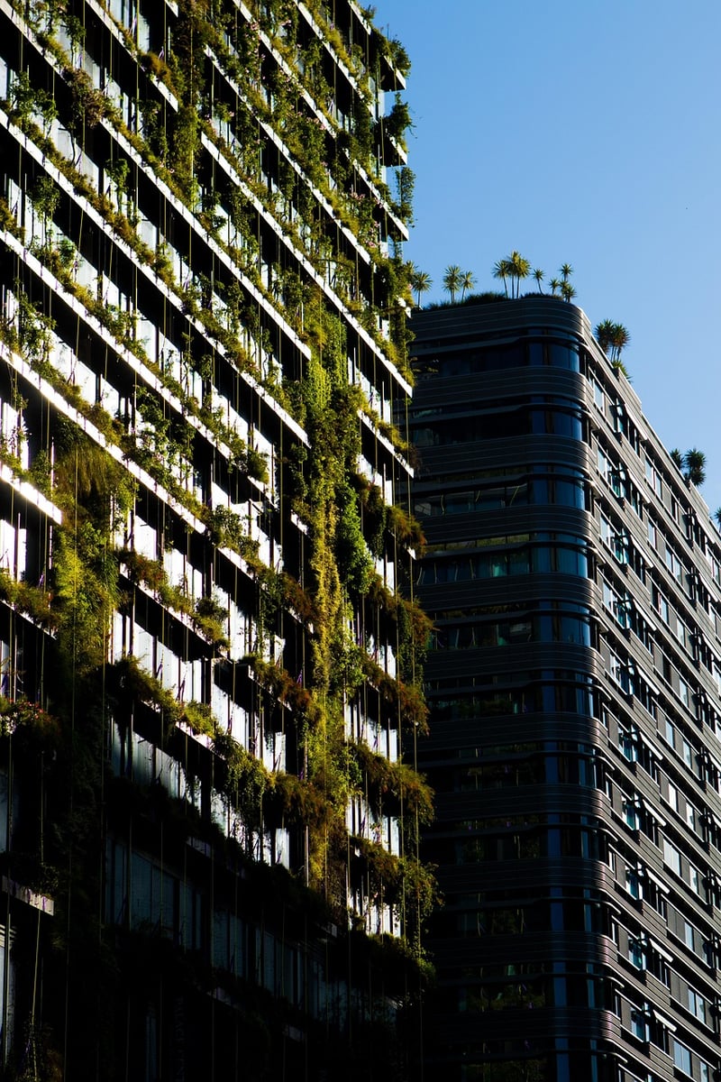 Vertical garden art